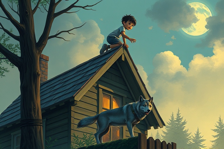 THE WOLF AND THE KID